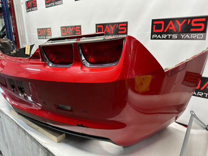 2010 Chevy Camaro SS Complete Rear Bumper Cover Red OEM - Day's Parts Yard