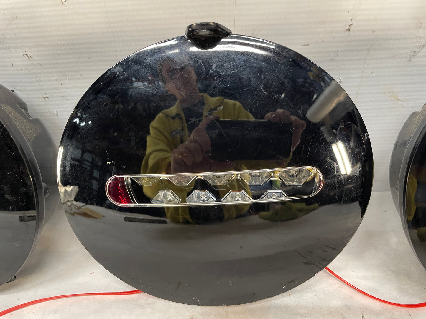 2011 Chevy C6 Corvette Grand Sport Smoked Tinted Tail Light Taillight Brake Lamp Set