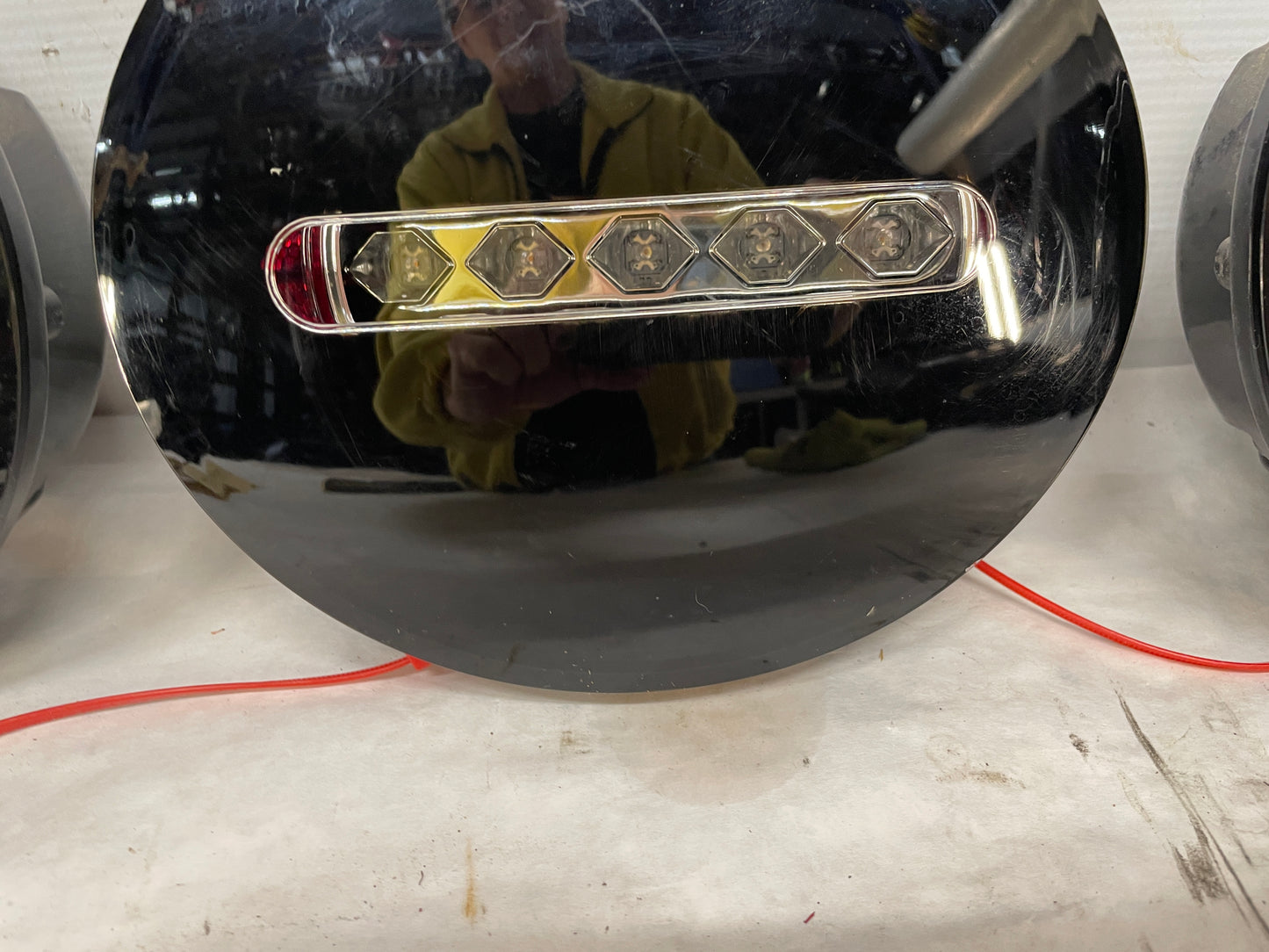 2011 Chevy C6 Corvette Grand Sport Smoked Tinted Tail Light Taillight Brake Lamp Set