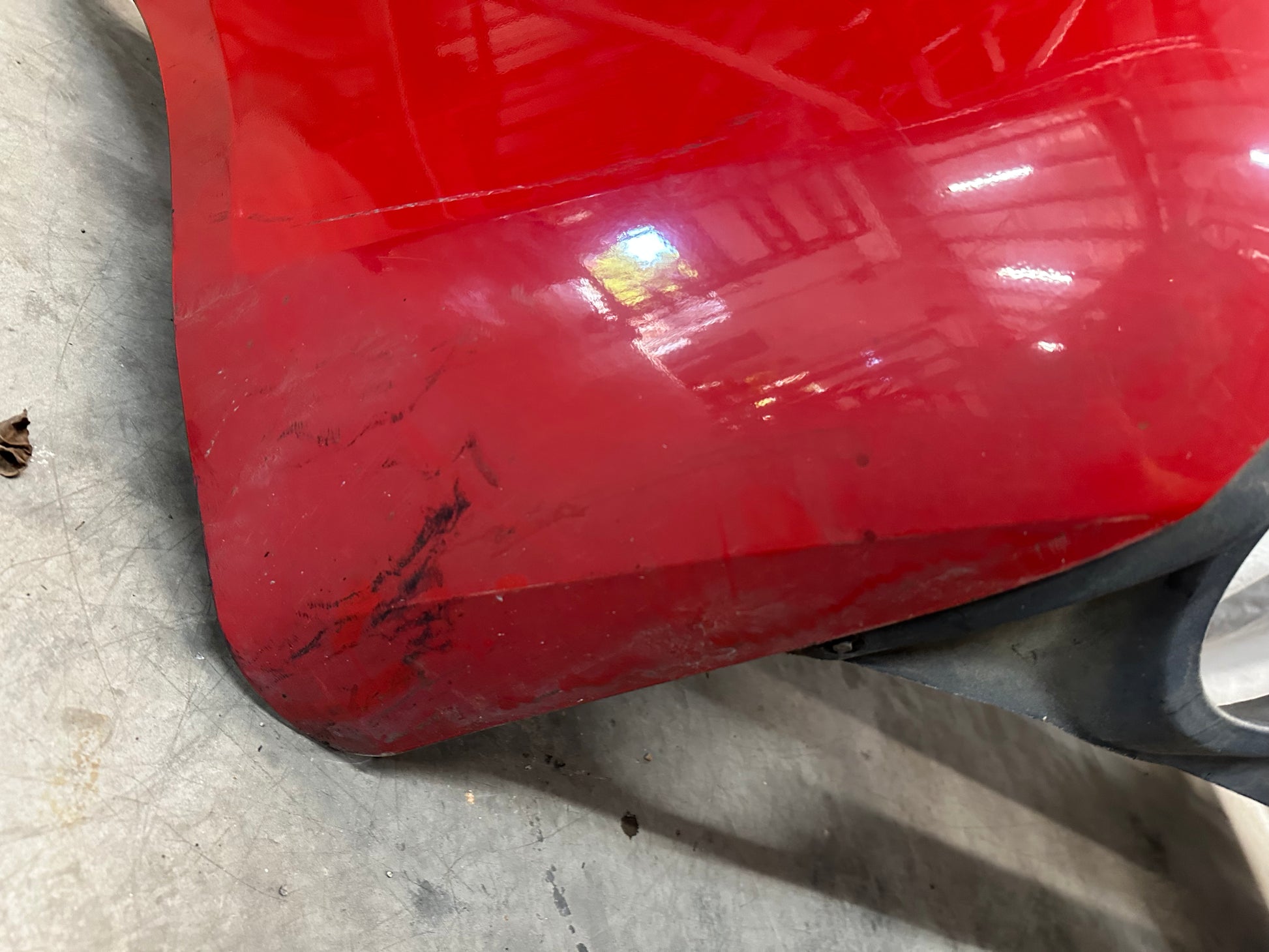 2010 Chevy Camaro SS Complete Rear Bumper Cover Red OEM - Day's Parts Yard