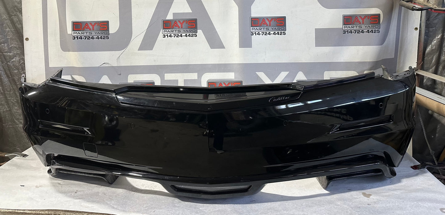 2017 Cadillac ATS-V Coupe Complete Rear Bumper Cover OEM
