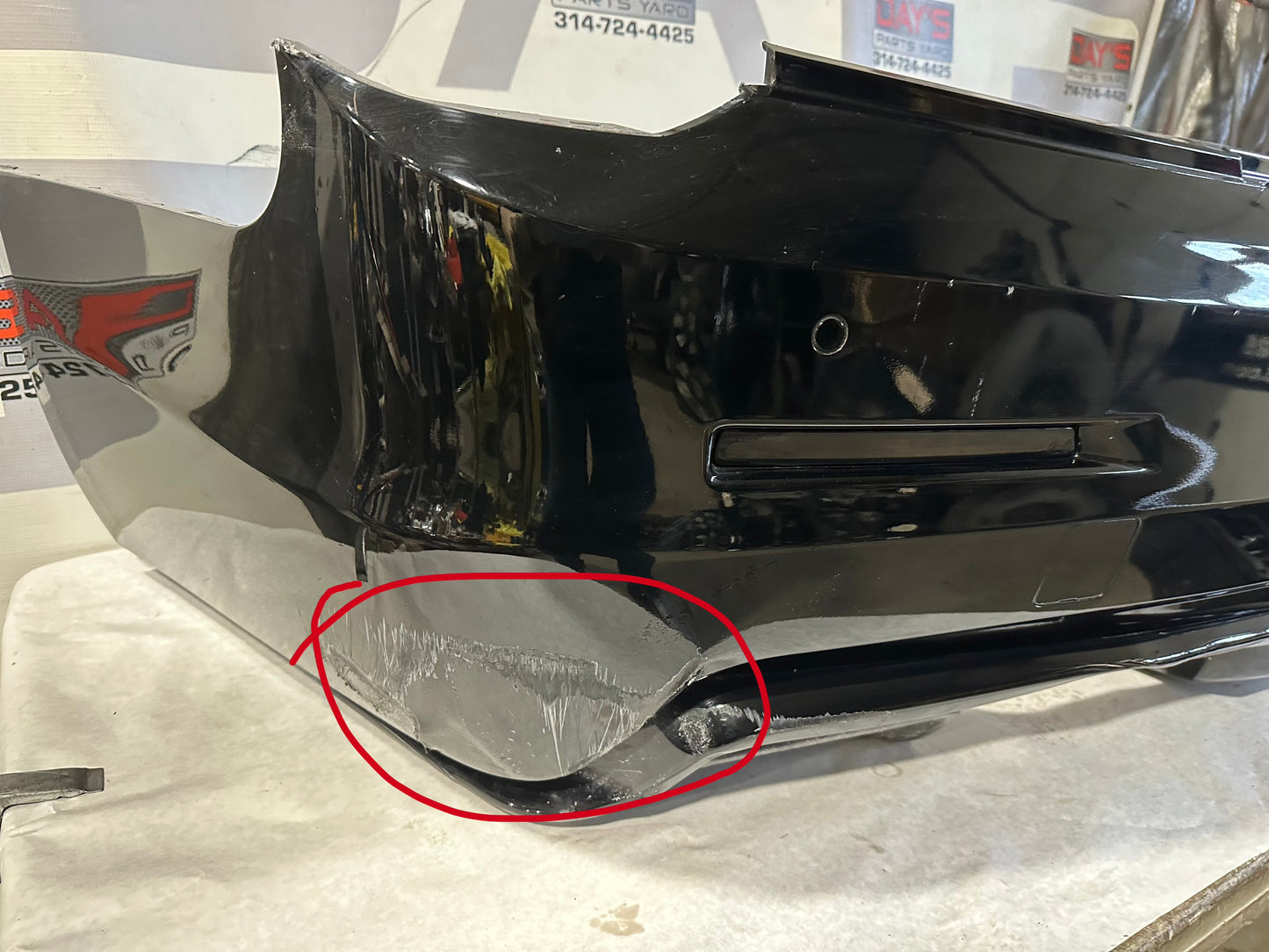 2017 Cadillac ATS-V Coupe Complete Rear Bumper Cover OEM