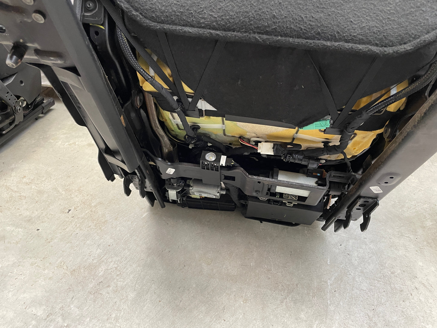 2018 Cadillac CTS-V Front Black Leather Suede Seats OEM