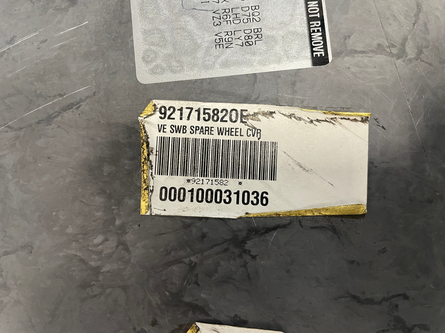 2008 Pontiac G8 Base Spare Tire Trunk Compartment Carpet Mat Cover OEM - Day's Parts Yard