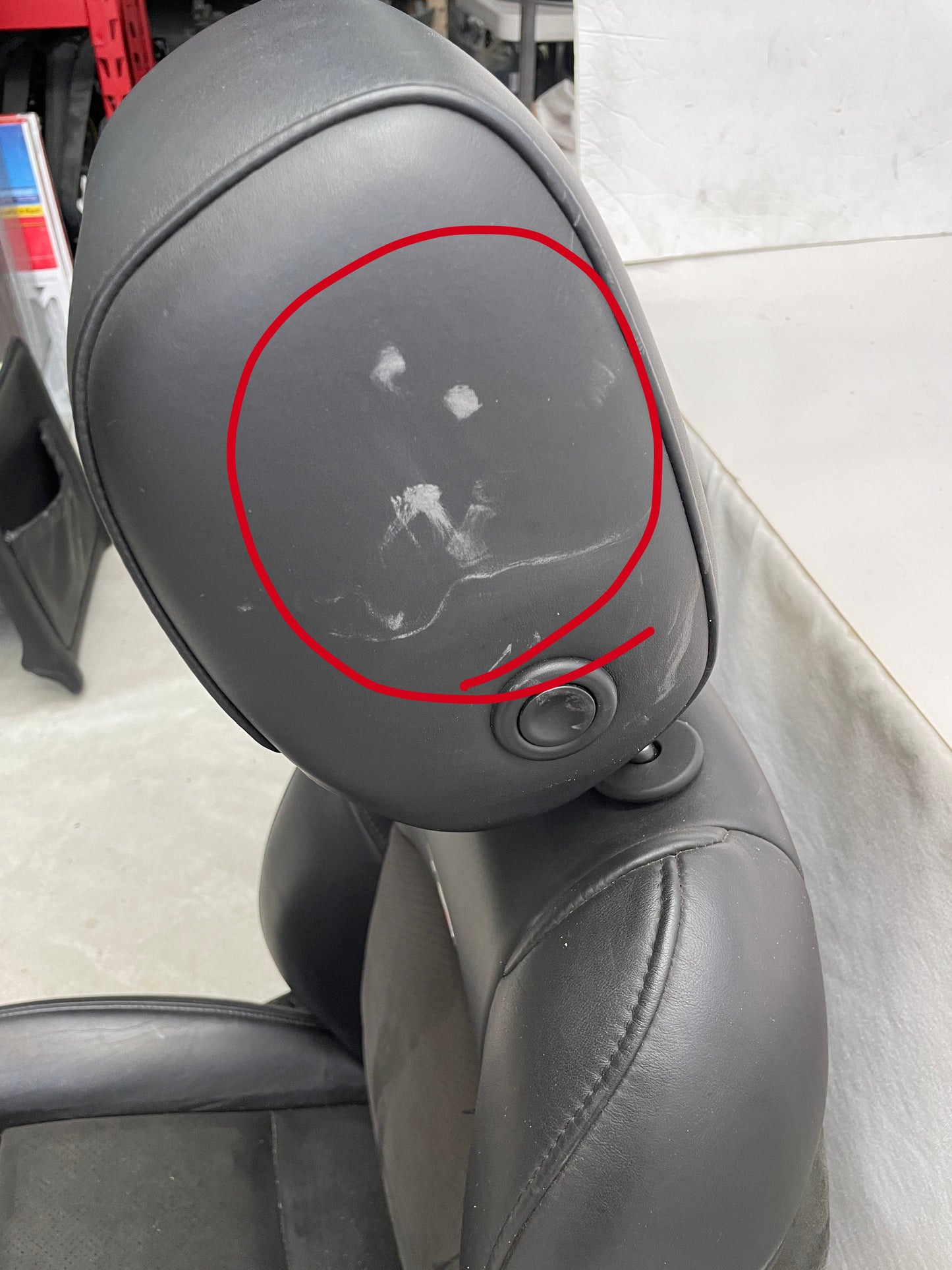 2018 Cadillac CTS-V Front Black Leather Suede Seats OEM