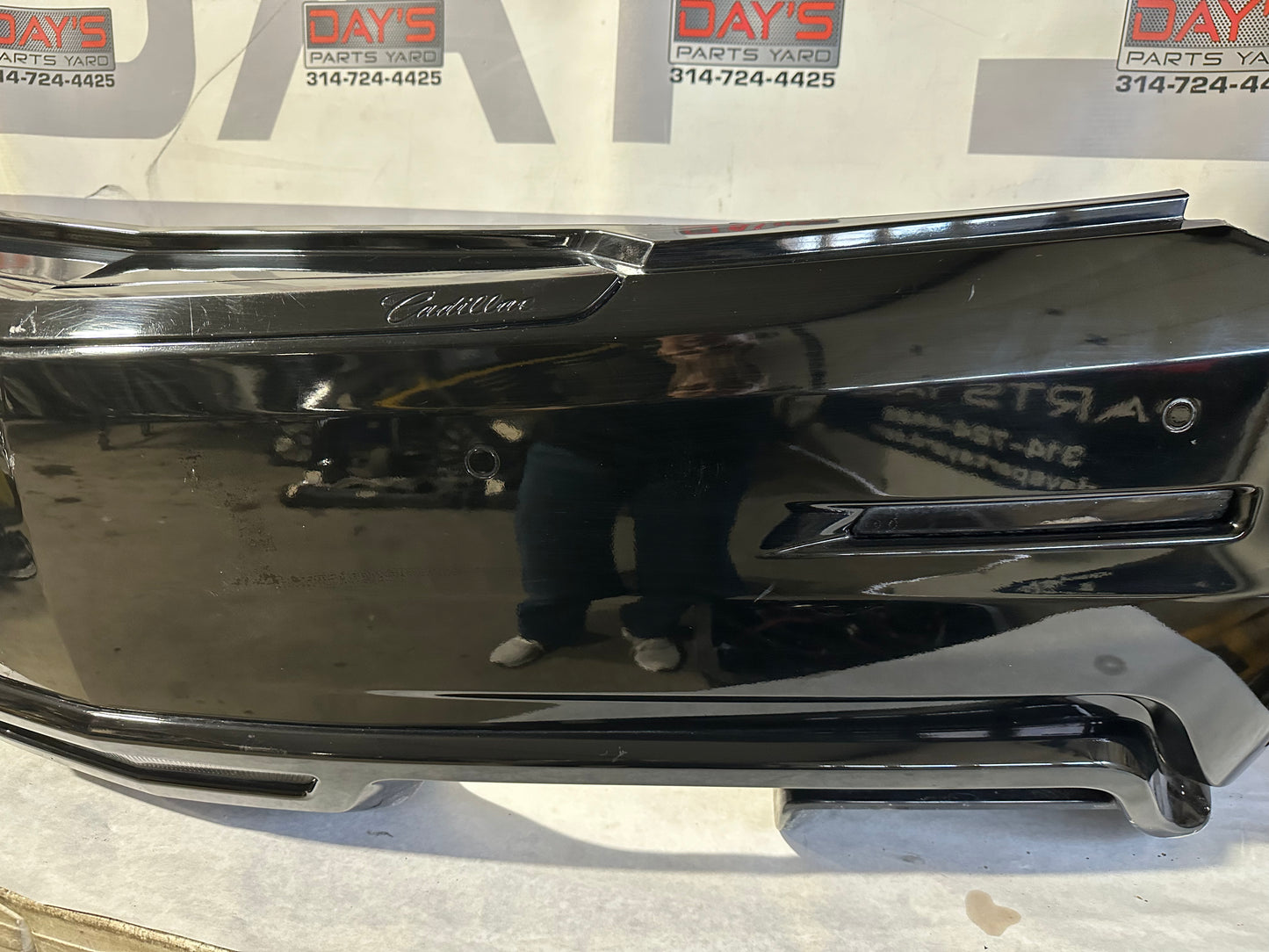 2017 Cadillac ATS-V Coupe Complete Rear Bumper Cover OEM