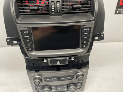 2012 Chevy Caprice PPV Dash Radio Stereo HVAC Temperature Control Panel Unit OEM