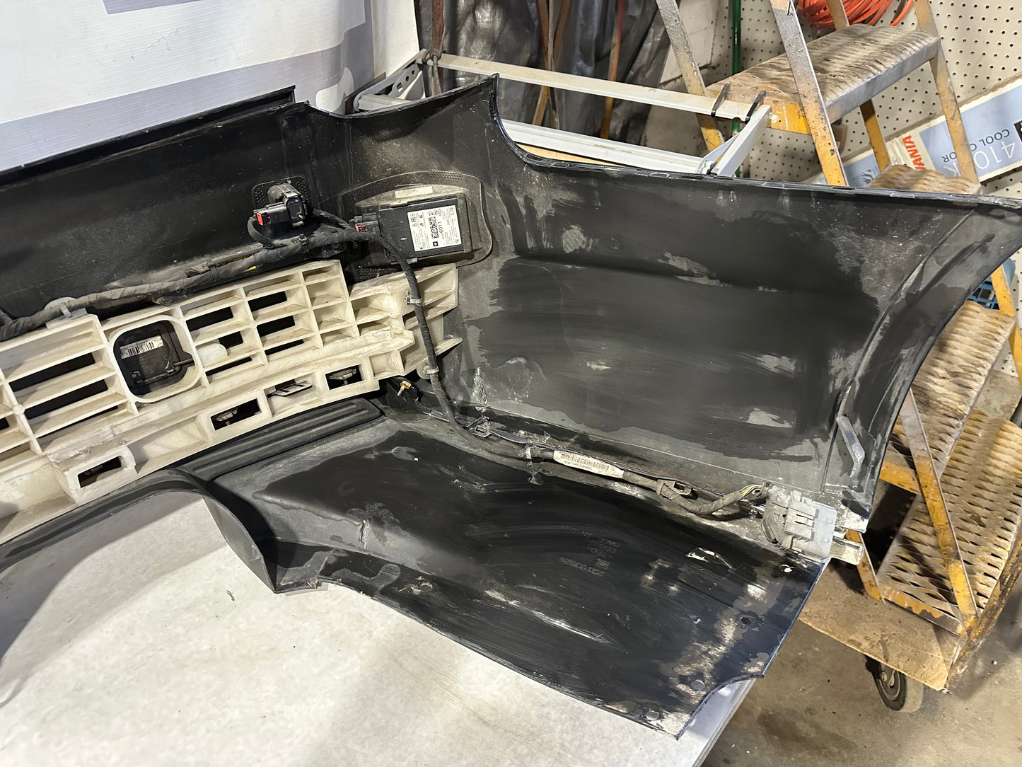 2017 Cadillac ATS-V Coupe Complete Rear Bumper Cover OEM