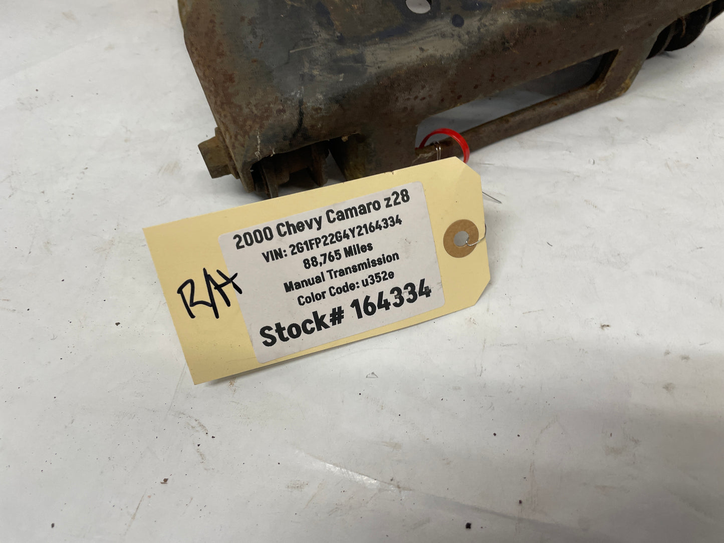 2000 Chevy Camaro Z28 RH Passenger Front Suspension Upper Control Arm OEM - Day's Parts Yard