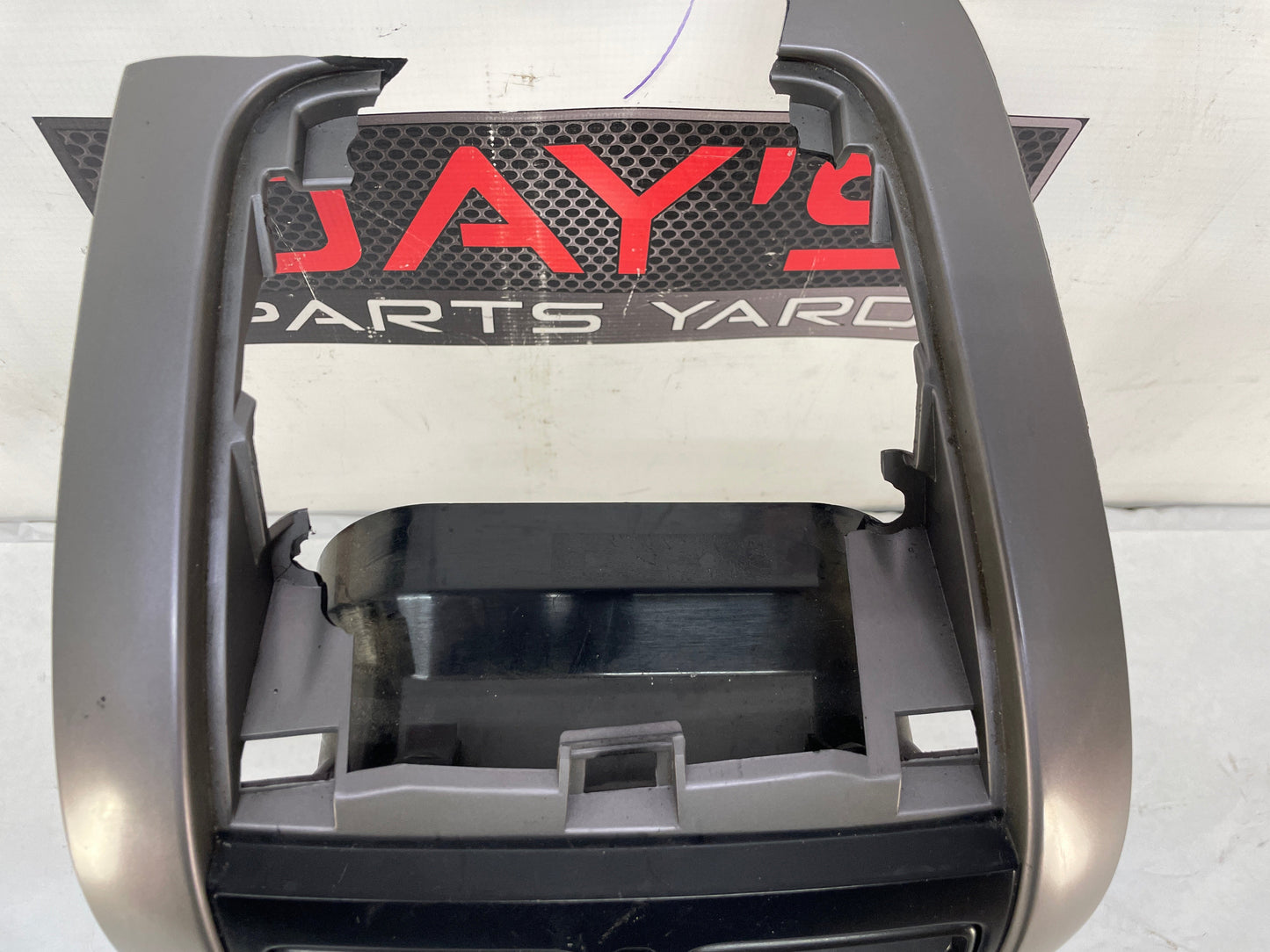 2005 Pontiac GTO Center Dash Radio HVAC Bezel Plate Panel Trim OEM DAMAGED