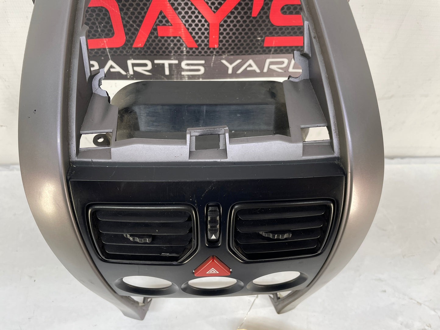 2005 Pontiac GTO Center Dash Radio HVAC Bezel Plate Panel Trim OEM DAMAGED