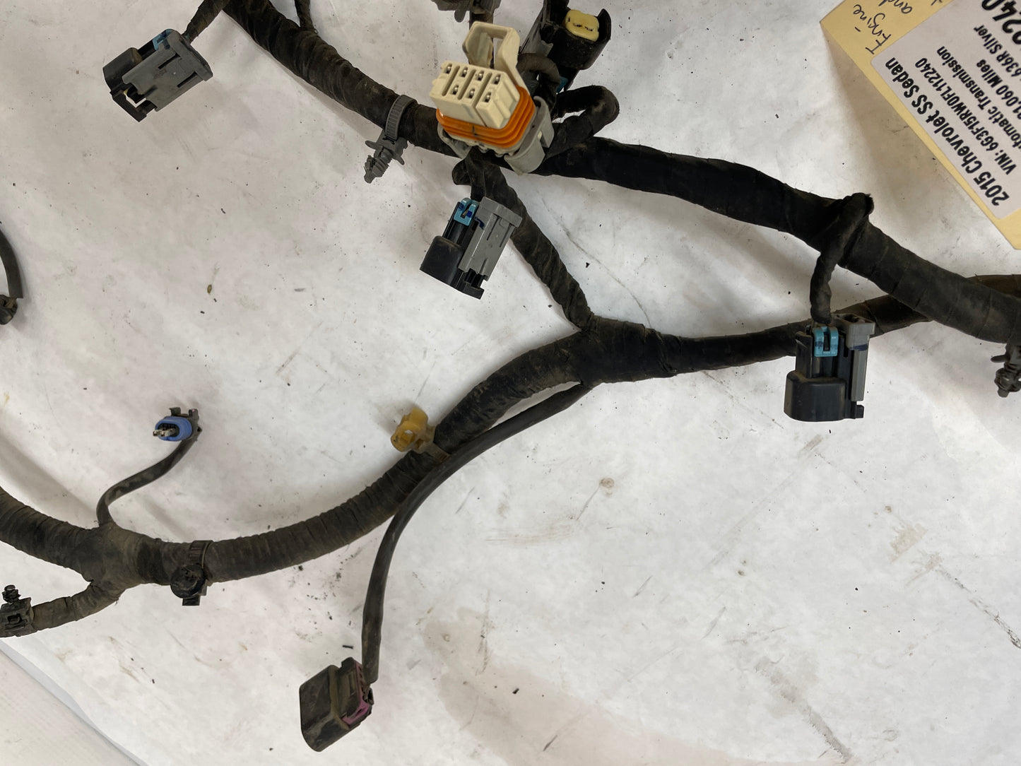 2015 Chevy SS Sedan Engine Motor Transmission Wire Wiring Harness OEM