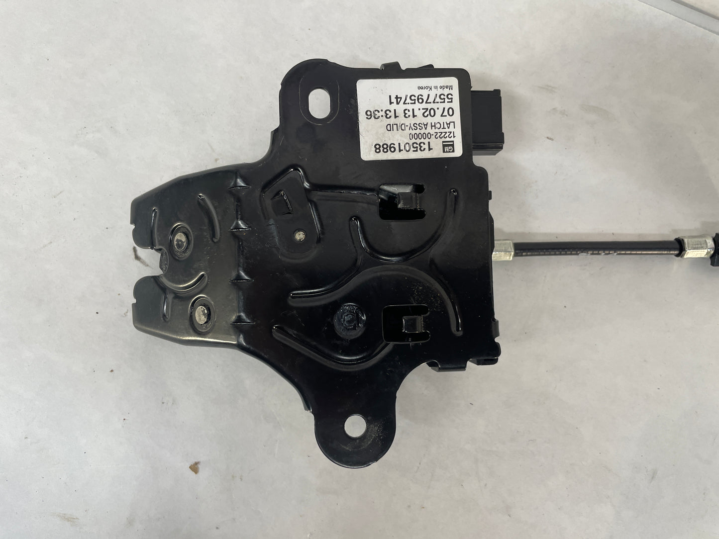 2013 Chevy Camaro ZL1 Rear Trunk Lock Lid Latch Actuator OEM - Day's Parts Yard