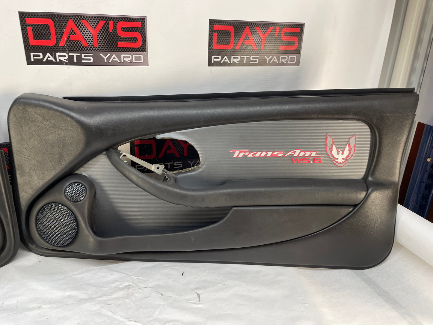 2001 Pontiac Trans AM WS6 RH & LH Front Interior Door Panels OEM