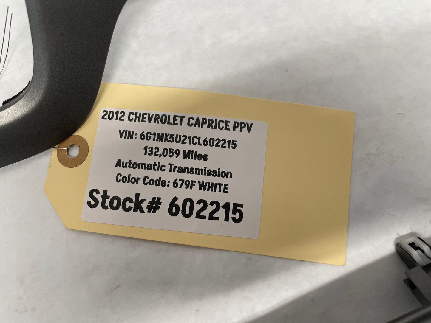 2012 Chevy Caprice PPV RH & LH Dash Trim Molding Applique Inserts OEM