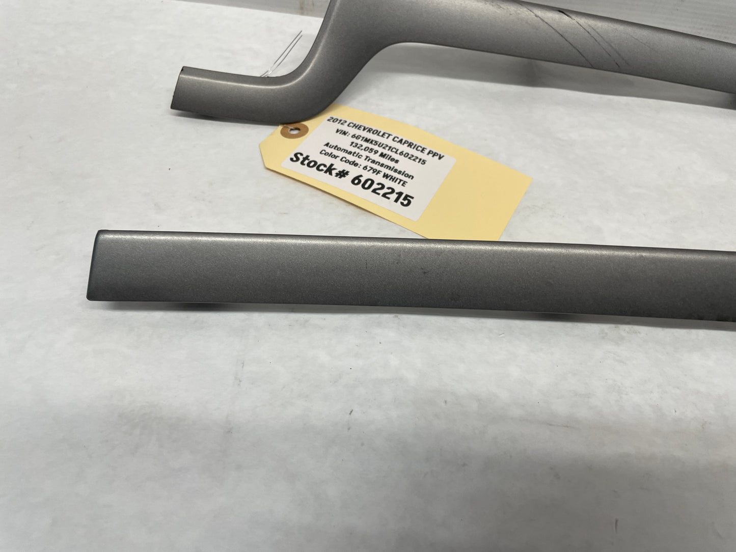 2012 Chevy Caprice PPV RH & LH Dash Trim Molding Applique Inserts OEM