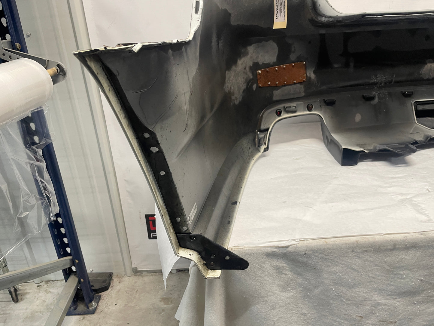 2008 Pontiac G8 Base Rear Bumper Cover Fascia White OEM - Day's Parts Yard