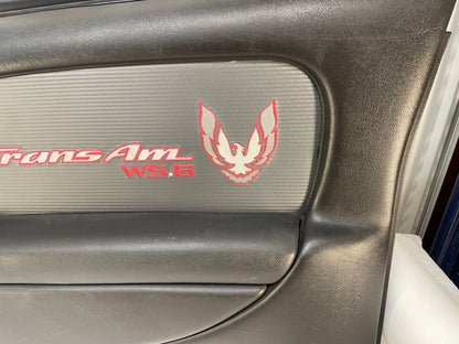 2001 Pontiac Trans AM WS6 RH & LH Front Interior Door Panels OEM