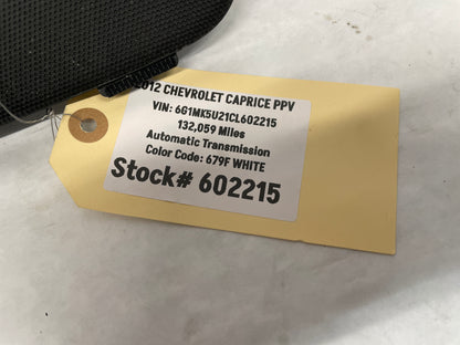 2012 Chevy Caprice PPV Center Dash Radio Bezel Speaker Cover Grille OEM
