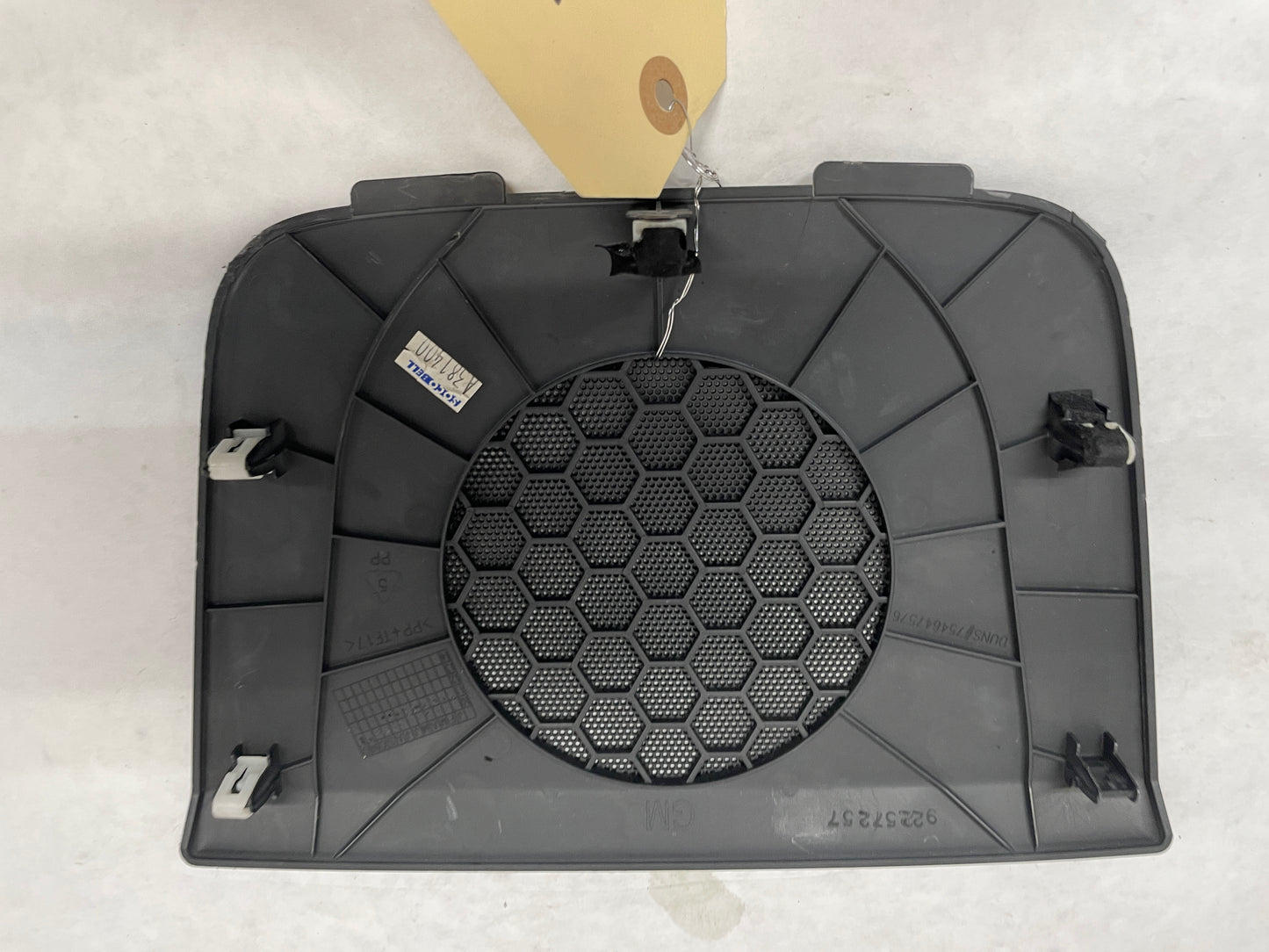 2012 Chevy Caprice PPV Center Dash Radio Bezel Speaker Cover Grille OEM