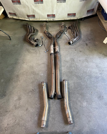 2014 Cadillac CTS-V Coupe Kooks Long Tube Headers Catted X Pipe Exhaust System