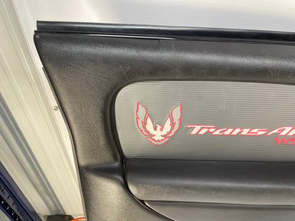 2001 Pontiac Trans AM WS6 RH & LH Front Interior Door Panels OEM