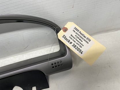 2005 Pontiac GTO Speedometer Gauge Cluster Bezel Trim OEM - Day's Parts Yard