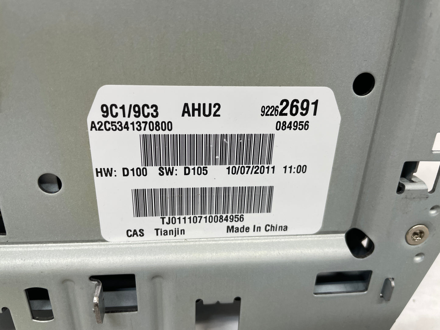 2012 Chevy Caprice PPV Radio Stereo Receiver Unit OEM