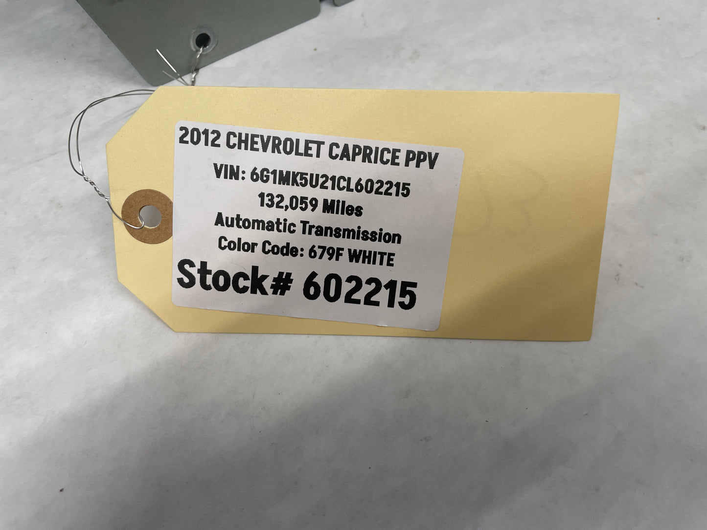 2012 Chevy Caprice PPV Radio Stereo Receiver Unit OEM