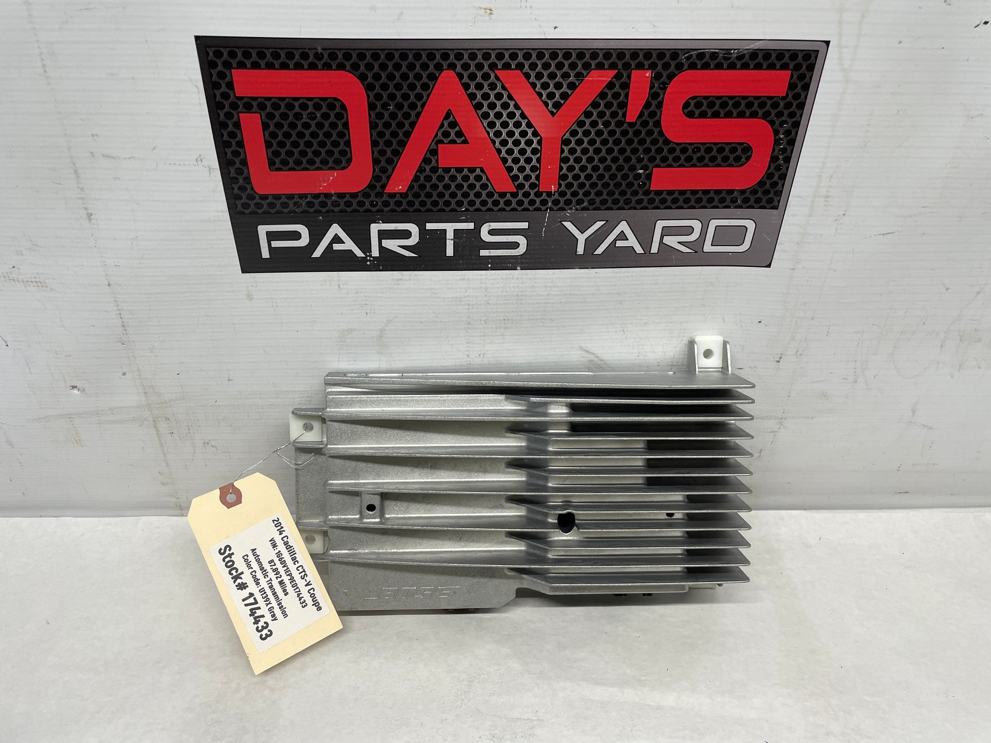 2014 Cadillac CTS-V Coupe Bose Radio Stereo Amplifier OEM - Day's Parts Yard
