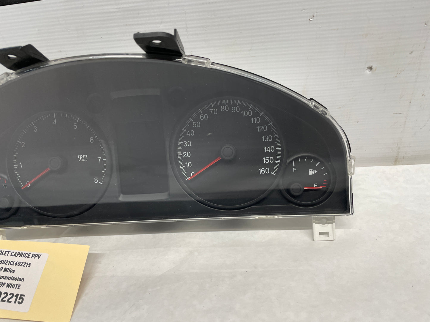 2012 Chevy Caprice PPV Gauge Cluster Speedometer Instrument Panel OEM