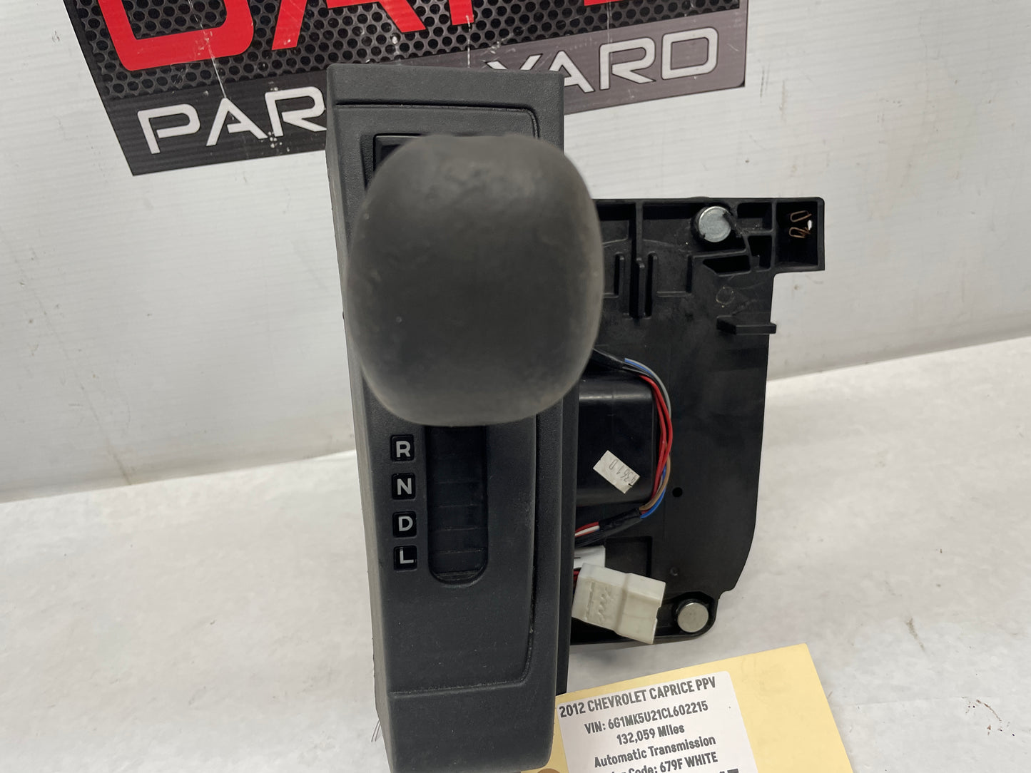 2012 Chevy Caprice PPV Automatic Transmission Shifter Gear Selector OEM