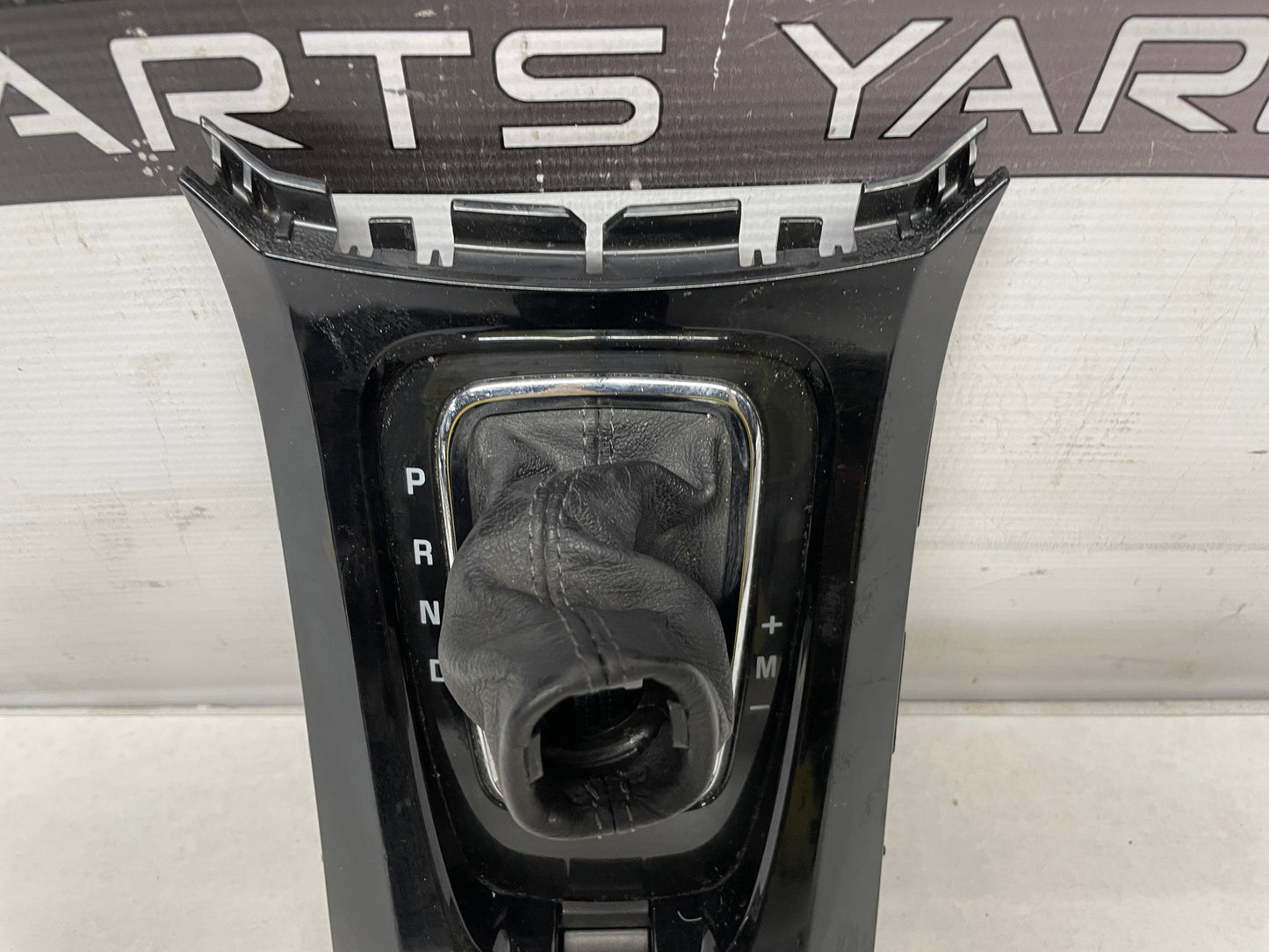 2014 Cadillac CTS-V Shifter Bezel Trim w/ Parking Brake & Boot OEM - Day's Parts Yard