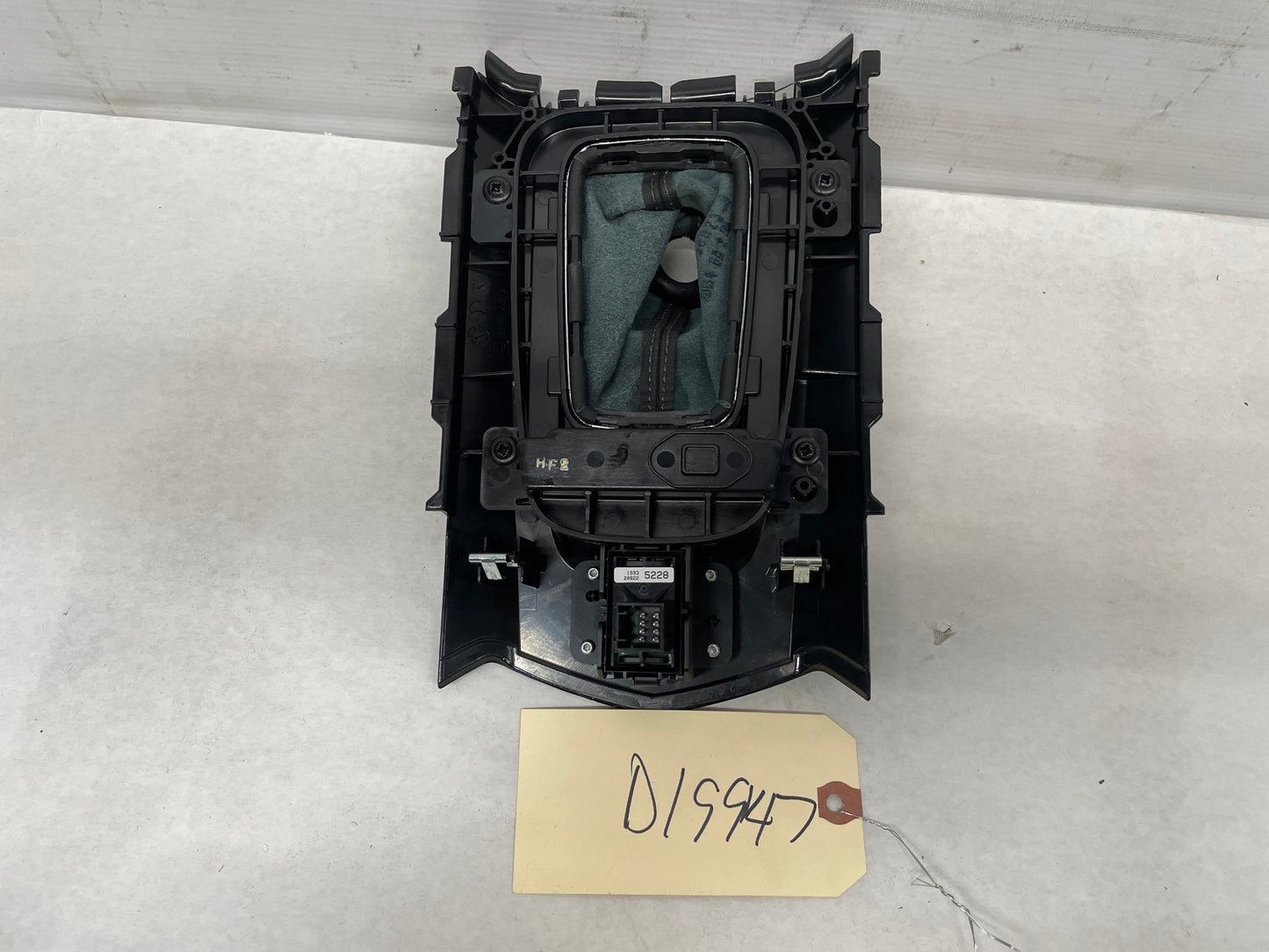 2014 Cadillac CTS-V Shifter Bezel Trim w/ Parking Brake & Boot OEM - Day's Parts Yard