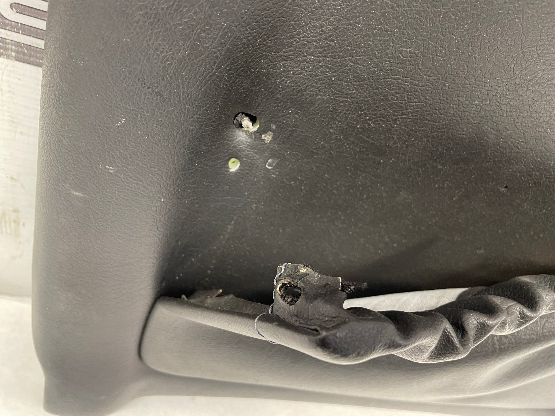 2004 Pontiac GTO Front Seat Upper Back Panel Cover Trim Map Pocket Bag OEM - Day's Parts Yard