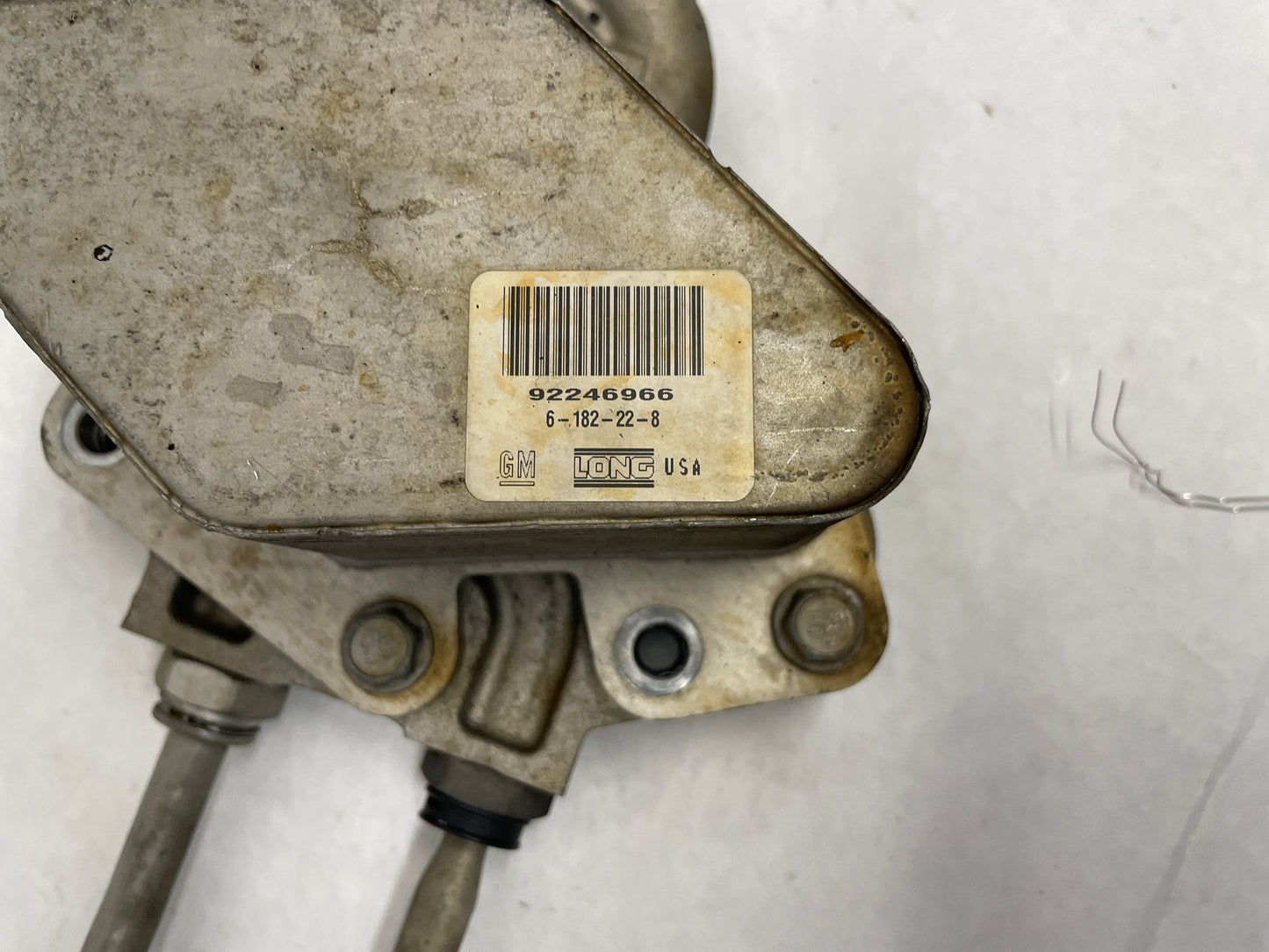 2014 Chevy SS Sedan Engine Oil Cooler OEM