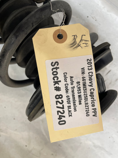 2013 Chevy Caprice PPV LH Driver Front Suspension Strut Assembly OEM