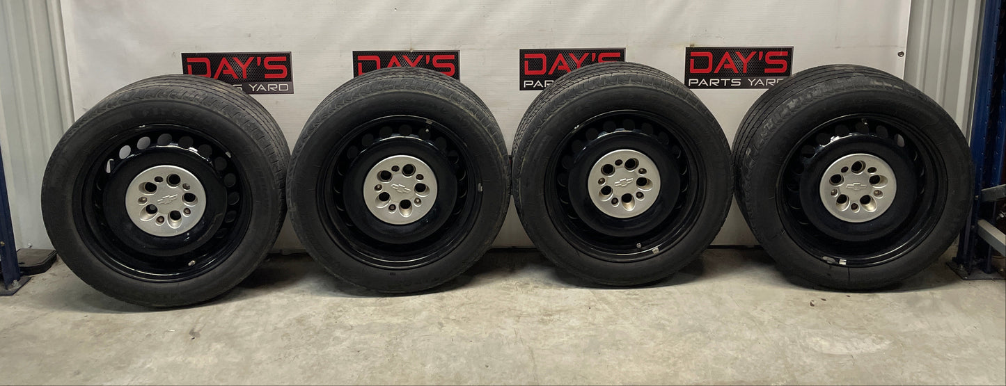 2012 Chevy Caprice PPV OEM Wheels & Tire Set