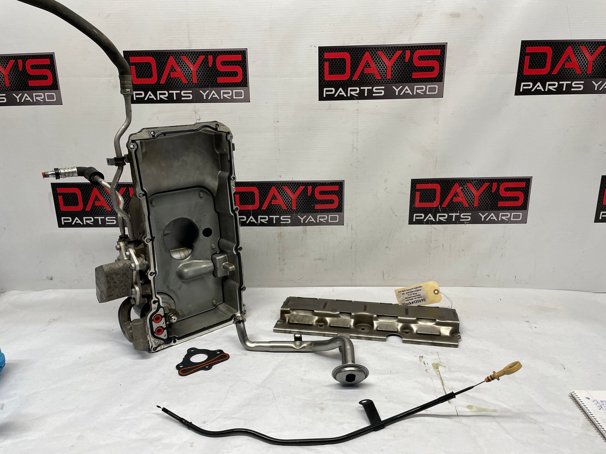 2012 Chevy Camaro SS Oil Pan Assembly Pick Up Tube Windage Tray Dip Stick OEM - Day's Parts Yard