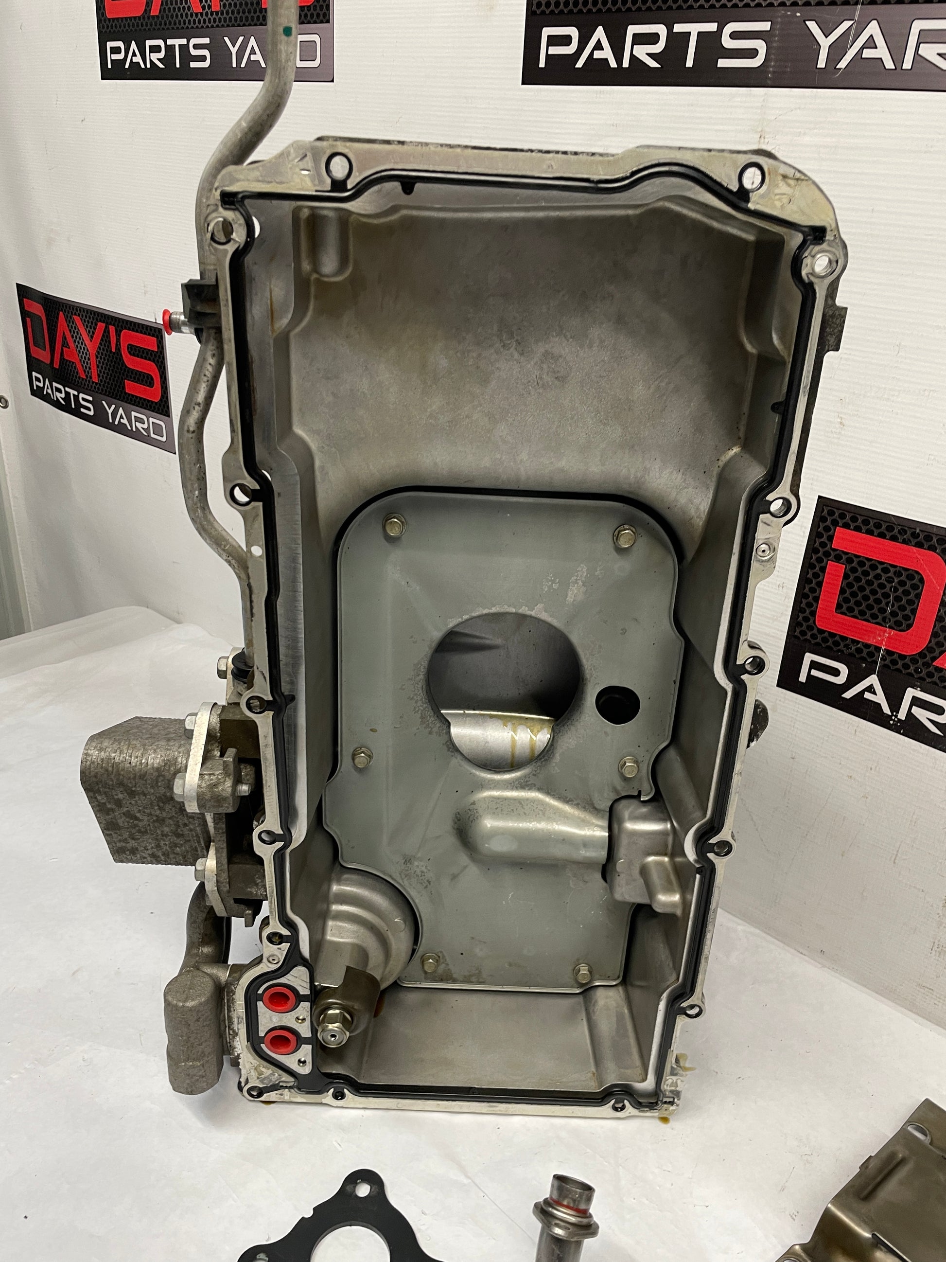 2012 Chevy Camaro SS Oil Pan Assembly Pick Up Tube Windage Tray Dip Stick OEM - Day's Parts Yard