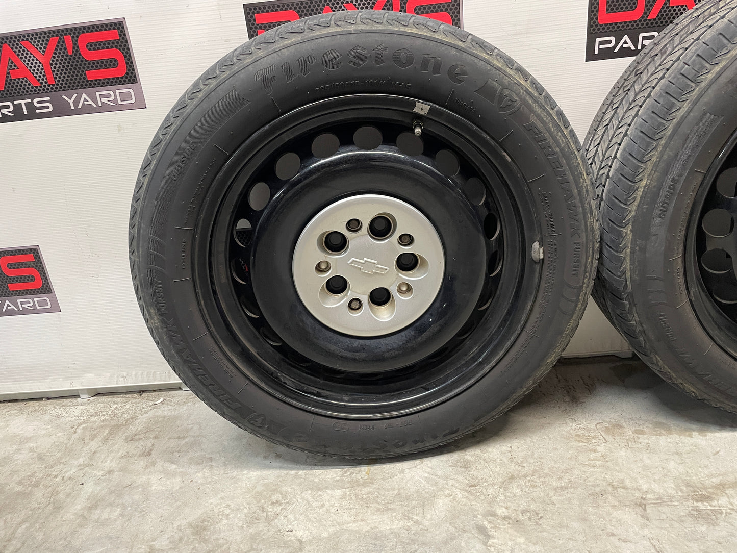 2012 Chevy Caprice PPV OEM Wheels & Tire Set