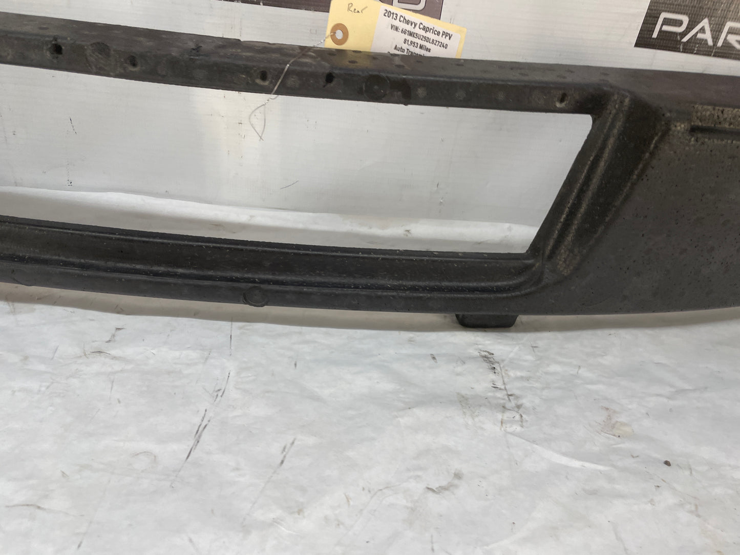 2013 Chevy Caprice PPV Rear Bumper Energy Impact Foam Absorber OEM