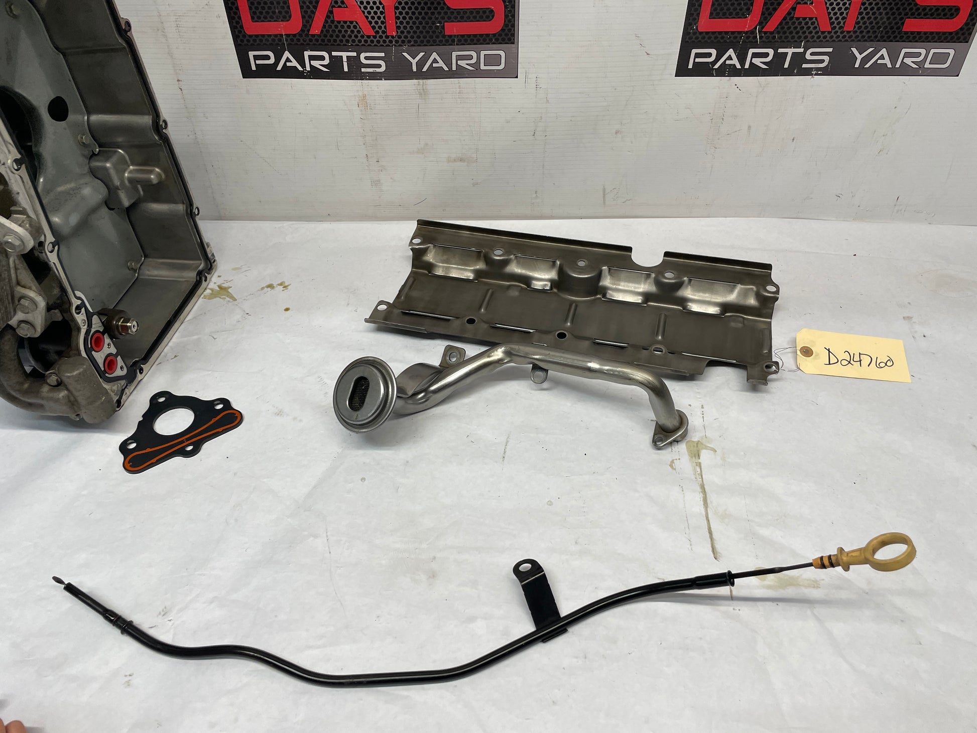 2012 Chevy Camaro SS Oil Pan Assembly Pick Up Tube Windage Tray Dip Stick OEM - Day's Parts Yard