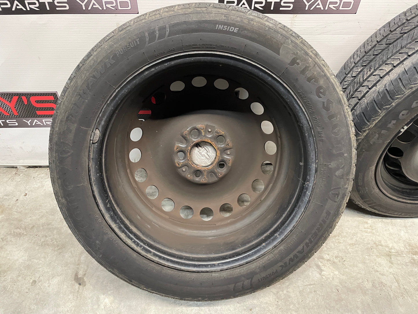 2012 Chevy Caprice PPV OEM Wheels & Tire Set
