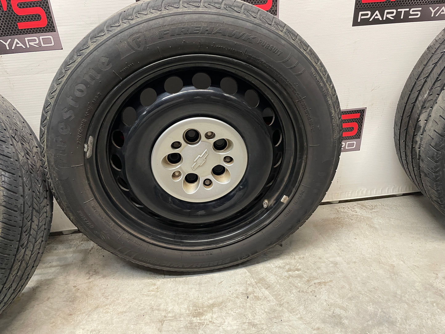 2012 Chevy Caprice PPV OEM Wheels & Tire Set