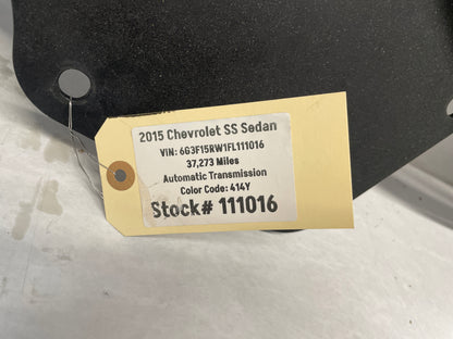 2015 Chevy SS Sedan Windshield Wiper Cowl OEM - Day's Parts Yard