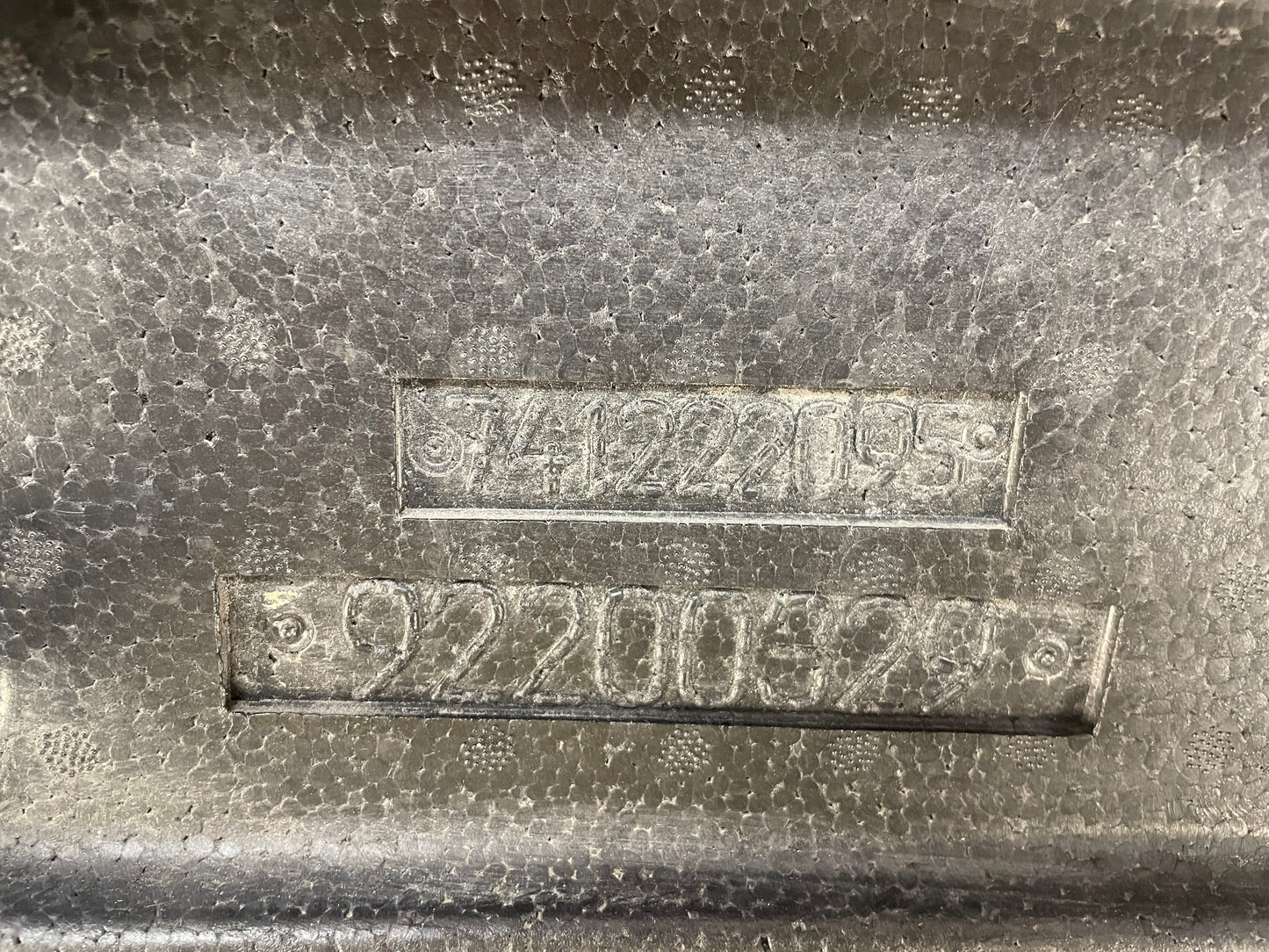 2013 Chevy Caprice PPV Rear Bumper Energy Impact Foam Absorber OEM