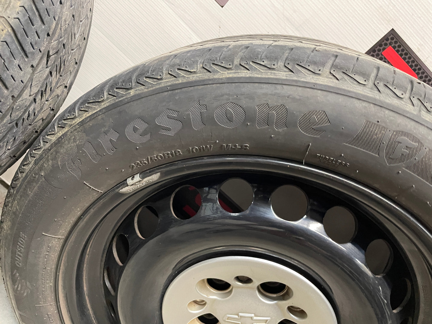 2012 Chevy Caprice PPV OEM Wheels & Tire Set