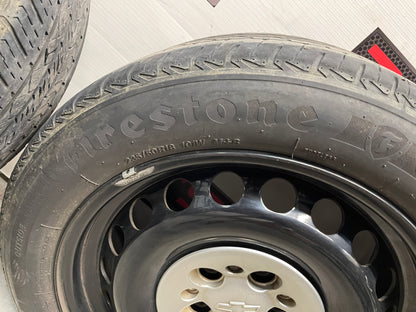2012 Chevy Caprice PPV OEM Wheels & Tire Set