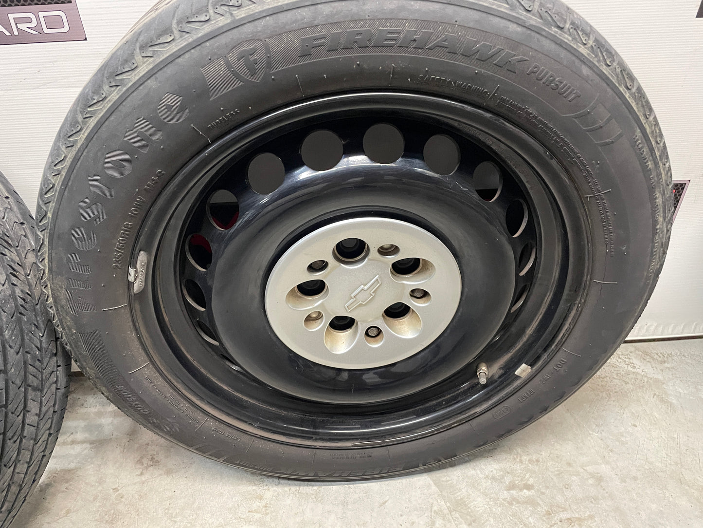 2012 Chevy Caprice PPV OEM Wheels & Tire Set